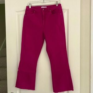 LOFT kick crop jeans